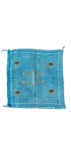 Cactus Silk Sabra Cushions - Blue (50 x 50cm)