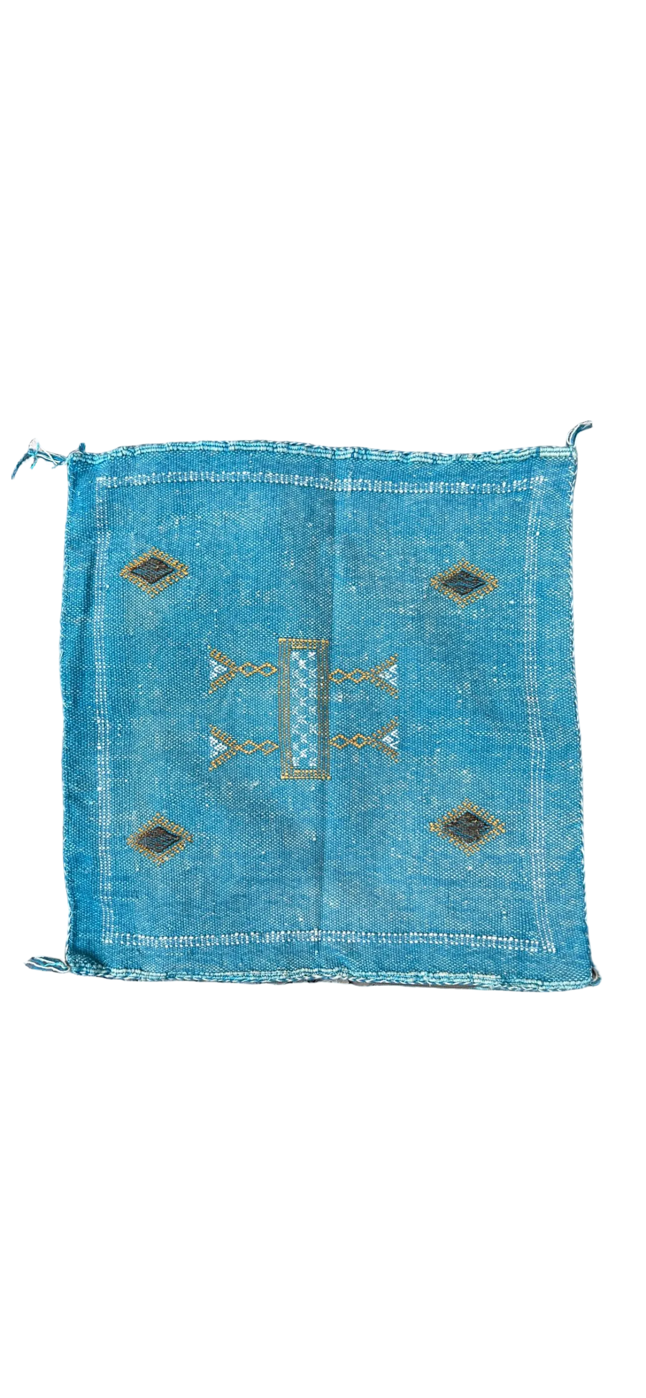 Cactus Silk Sabra Cushions - Blue (50 x 50cm)
