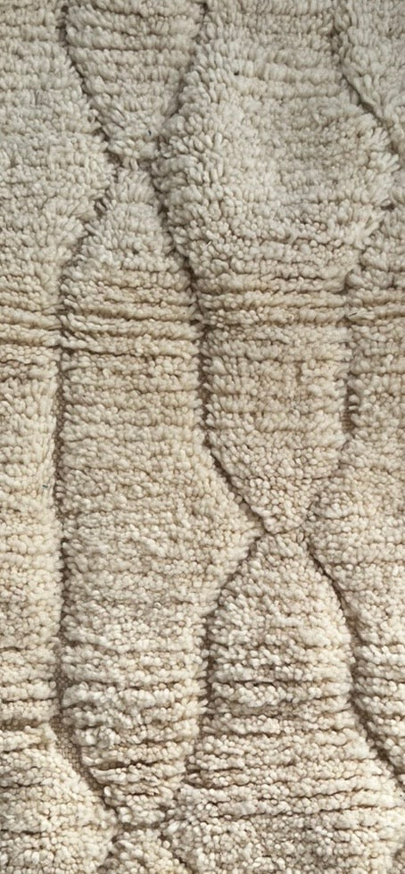 Beni Ourain Rug - Off White (75x110cm)