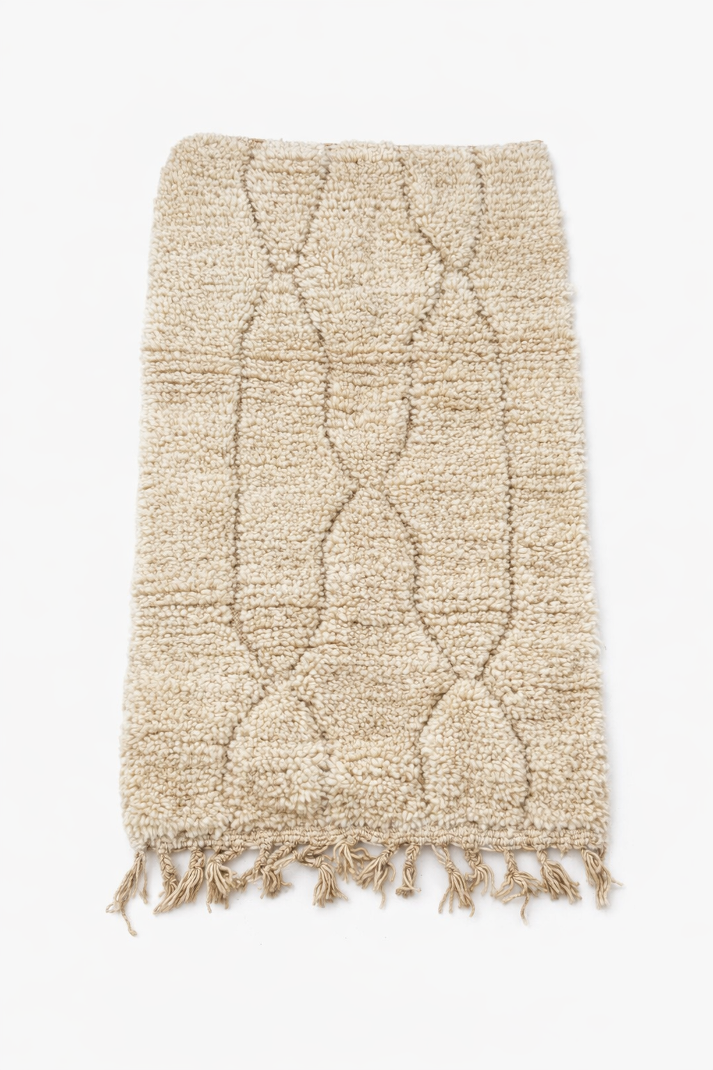 Beni Ourain Rug - Off White (75x110cm)