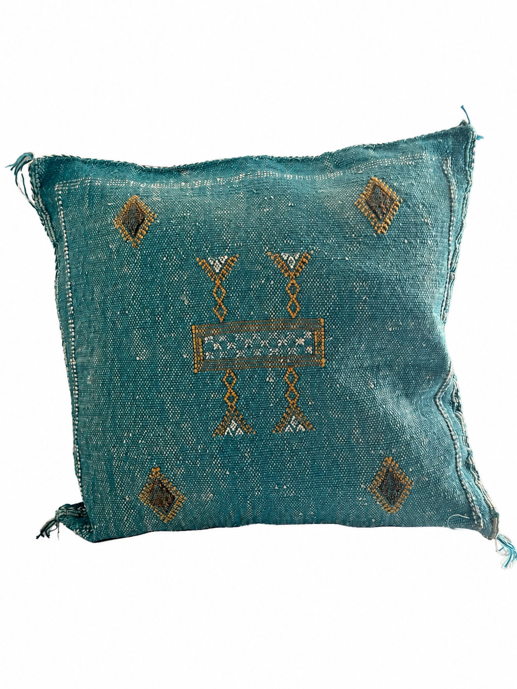 Cactus Silk Sabra Cushions - Blue (50 x 50cm)