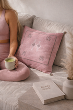 Cactus Silk Sabra Cushion - Rose Blush (50 x 50 cm)